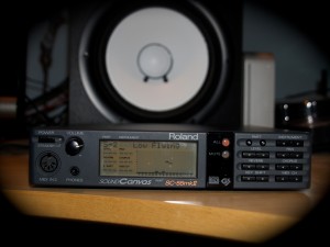 A photo of my Roland SC-55mkII