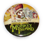 Promotional Button for Tales of Monkey Island