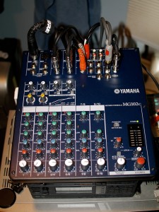 My Yamaha MG102c Mixer.