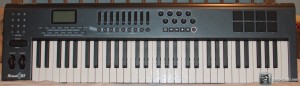 The M-Audio Axiom 61 MIDI Controller Keyboard