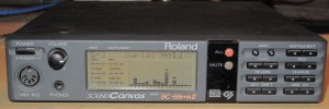 My Roland SC-55mkII Synthesizer.